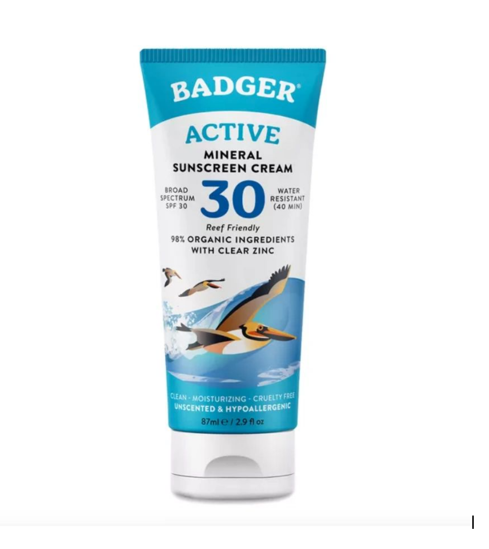 Badger mineral sunscreen